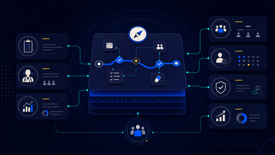 Visuel de couverture du playbook opérations commerciales pharma